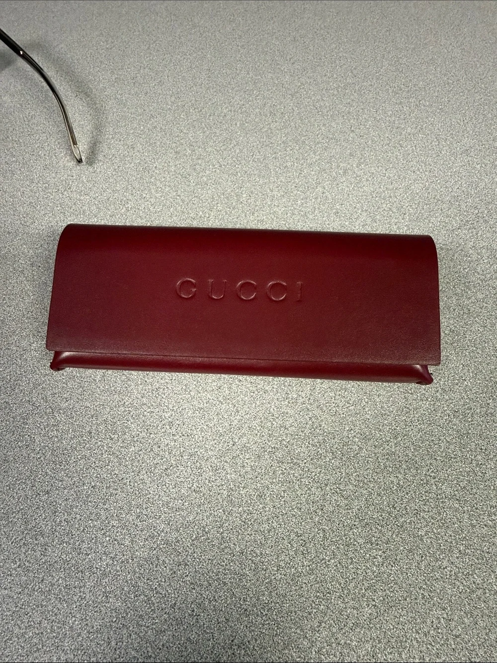 Gucci Brown Tortoiseshell Sunglasses with Dark Gray Lenses